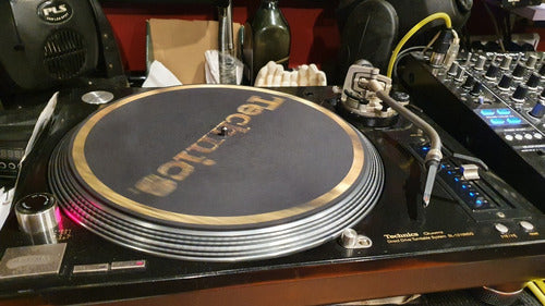 Technics Gold Slipmat Paño Latex Modelos Unicos 1