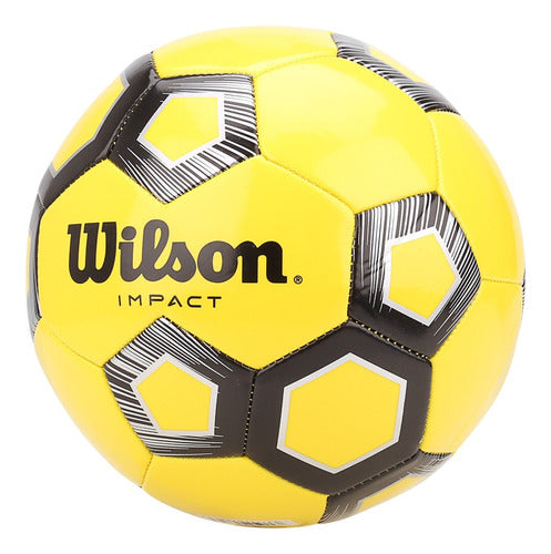 Wilson Impact SB Sz5 Soccer Ball in Yellow and Black | Dexter Official Store 1