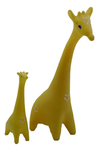 Squeaky Giraffe Toy Set 2