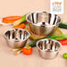 Levys Bazar Set X3 Bowls Batidor Batir Acero Inox Reforzado Reposteria 4