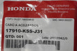 Cable Acelerador Honda Biz 125 2019 Inyeccion Orig Genamax 1