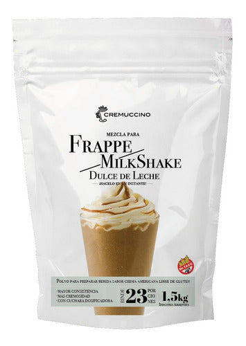 Frappe Milkshake Dulce De Leche 1.5k Cremuccino Licuado Café 0