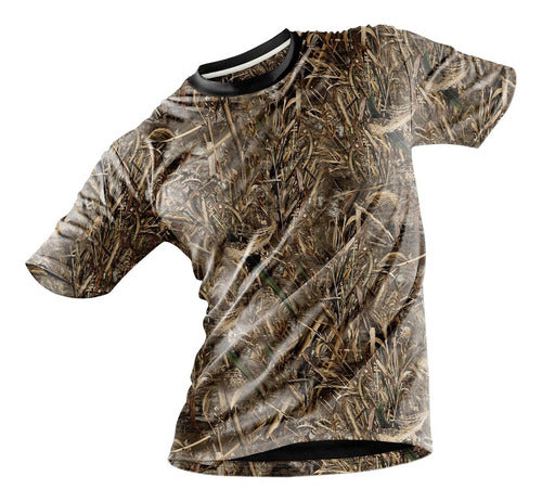 3D Short-Sleeve Camouflage T-Shirts with UV Filter Tactech 3
