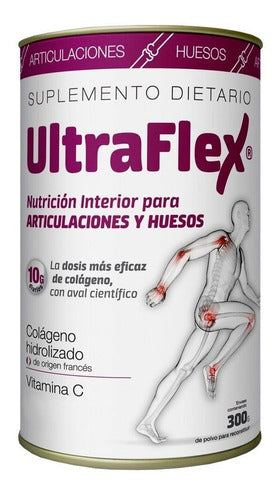Ultraflex Hydrolyzed Collagen for Bones and Joints 300g 0