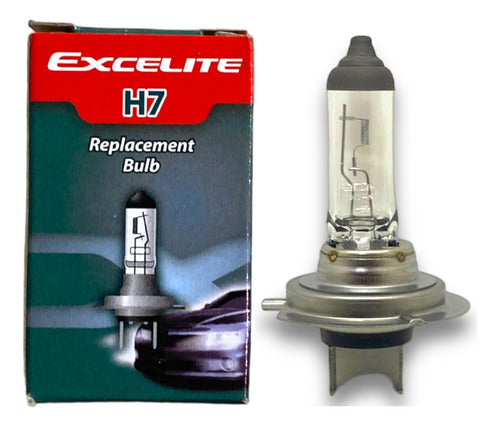 Lampara H7 12v 55w Halogena Original Excelite Corea 0