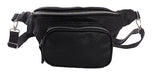 Mikala Eco Leather Black Fanny Pack 0