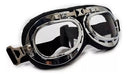 Punto Extremo Retro Black Goggles with Silver Details 0