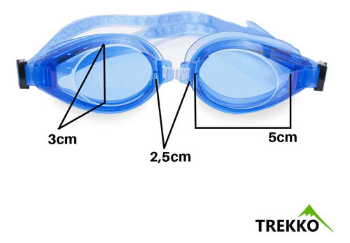 Swimming Goggles with Anti-Fog and Ear Plugs 11