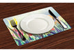 Ambesonne Pastel Place Mats Conjunto De 4 Tulipanes Cama De 3