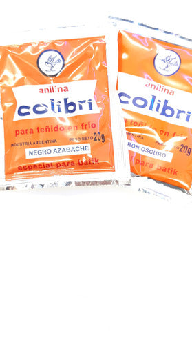 Anilinas Colibrí 20g Negro Venta Por Unidad 2