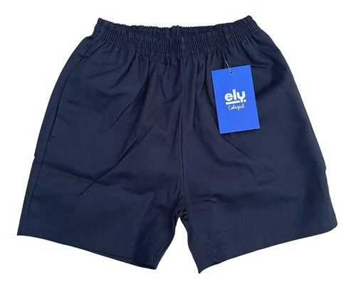 Ely Short Bermuda Gabardina Colegial - Adult Size 0