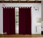 BSJ Tropical Mechanical Curtains Set with Rings Offer! 7