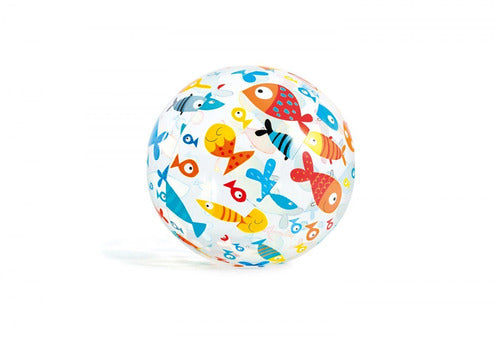 Pelota  Inflable  Para Pileta Animales  Marinos Intex 51 Cm 2