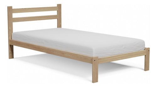 Single Pine Wood Bed Immediate Delivery 0