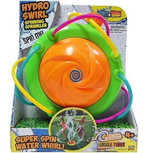 Marea Tormenta Hydro Swirl Spinning Sprinkler Juguete Al Air 0