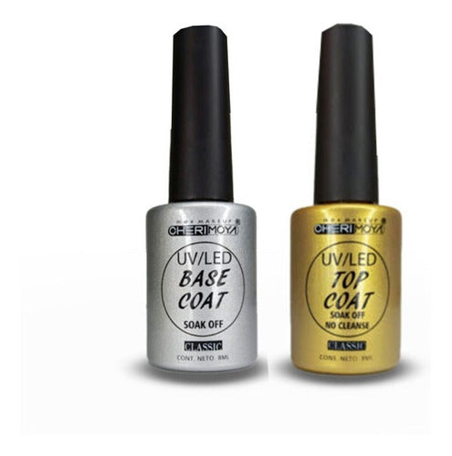 Cherimoya Base Coat & Top Coat 8ml.Semi-Permanent Nail Polish 1