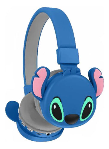 Fone De Ouvido Bluetooth Elétrico Lilo & Stitch 0