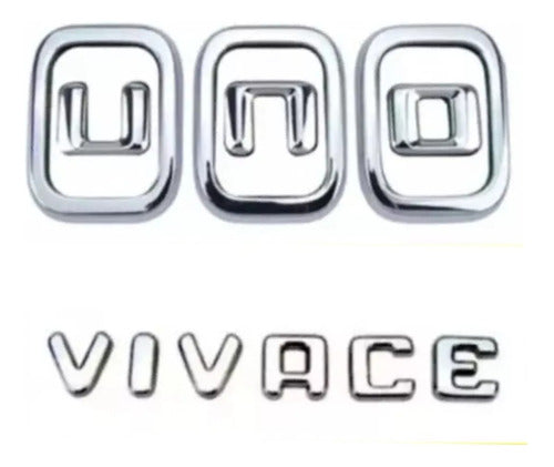 VIC Kit Insignia Fiat Uno Vivace 0