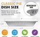 DOBI Pie Pan, Disposable Aluminum Leaf Plate 2