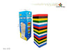 Jenga Madera Colorido 54pcs  23 Cm Alto 1