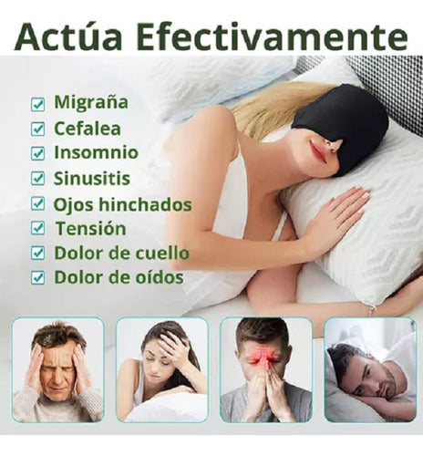 Gorro En Gel Terapéutico Natural Alivia Migrañas Y Dolores 4