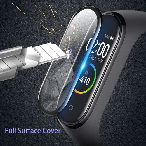 Tempered Glass 9D for Xiaomi Mi Band 5 Full Glue 1