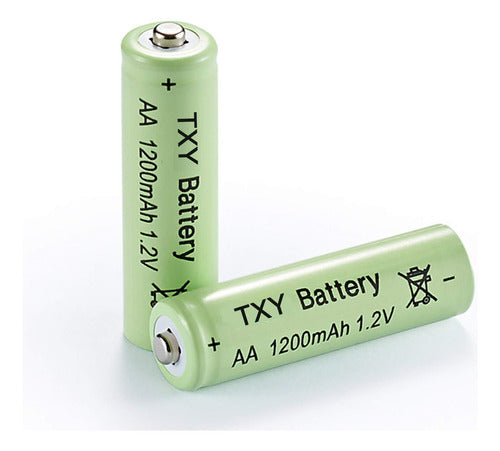 Txy Aa Baterias Recargables 1200mah Ni-mh Baja Autodescarga 3