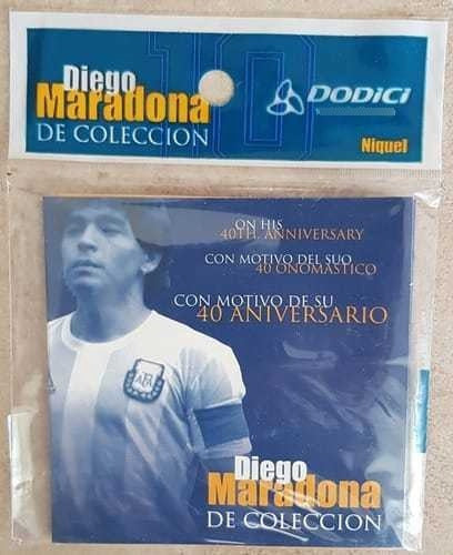 Maradona 40th Anniversary Original Coin 1