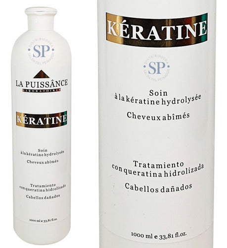 La Puissance Keratina Shampoo + Acondicionador 1L 1