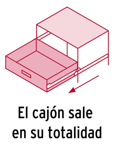 Guia Corredera Riel De Cajon Telescopica 3.5cm X 50cm Hermex 3