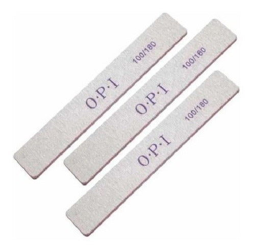 Professional 100/180 Nail Files for Sculpted Gel Nails x5 Pack 1
