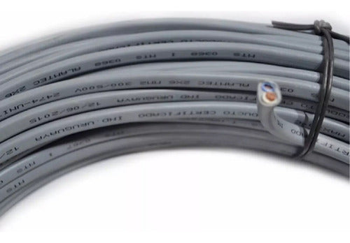 Tyt Cable Super Plastico Ute Entrada Luz 21 Mts 2x6 0