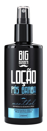 Loção Pós Barba Big Barber 250ml Menthol Fardo Com 12 Unidad 1