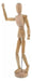 Mercado Buy Wooden Articulated Study Doll 50 cm Mannequin 3