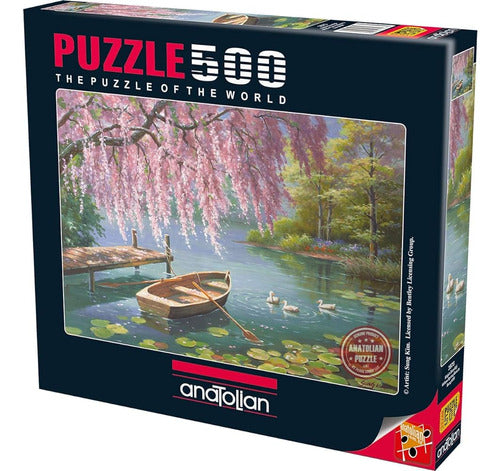 Anatolian Willow Spring Beauty Jigsaw Puzzle (500 Piezas) 0