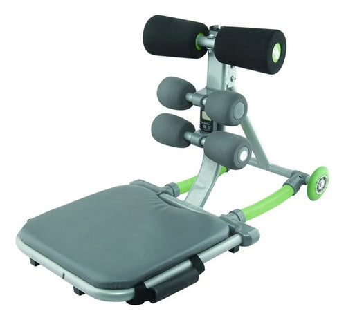 Maquina Entrenador Megafit Abdominales Ab Con Ruedas Tf1039b 0