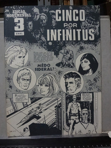 Hqs Cinco Por Infinitus Nº 3 Medo Sideral?  - Ebal 1