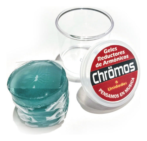 Gel Antiarmonico Chromos Para Bateria X 6 U. Prm 0