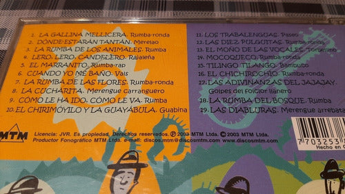 Música Colombiana - Velosa Y Los Carrangueros - Cd Original 1