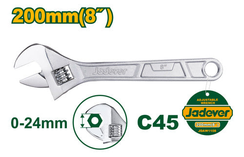 Jadever Adjustable Wrench 200mm 8 Inches JDaw1108 1