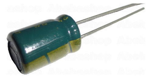 Abebashop Capacitor Electrolitico Low ESR 820uf 6.3v Diam=8mm Lar=12mm 0