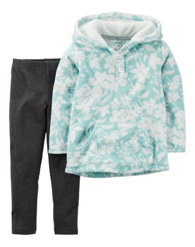 Carter's - 2 Piece Set - Fleece Hoodie + Cotton Pants 0