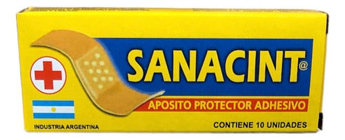 SANACINT@ Adhesive Protective Dressing - 20 Packs of 10 Units Each 0