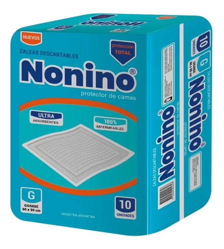 Nonino Zaleas Descartables Talle G X 120 Unidades 0