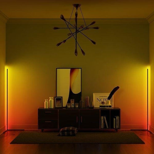 Corner LED Minimalist Design Pixel Type Noxu Floor Lamp with App Control 12