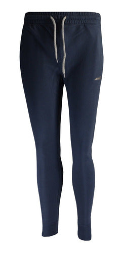 Avia Pantalon Avia Hombre Algodon Liso Con Puño Original Azul O 0