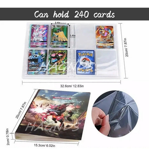 Album Pokemon Para 240 Cartas Tcg Promo Entrega Inmediata 5