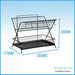 Mercado Herrajes Black Matte Plate Drying Rack 1