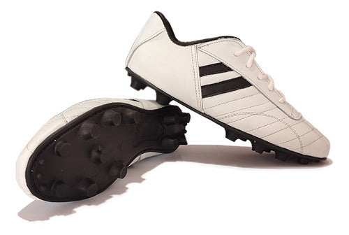 Sports Moves Sm2 White Leather Football Boots 11 N 1