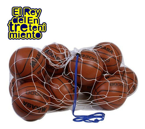 Expert Fitness Red Bolsa Para Pelotas Fútbol, Basketball, Volley - El Rey 3